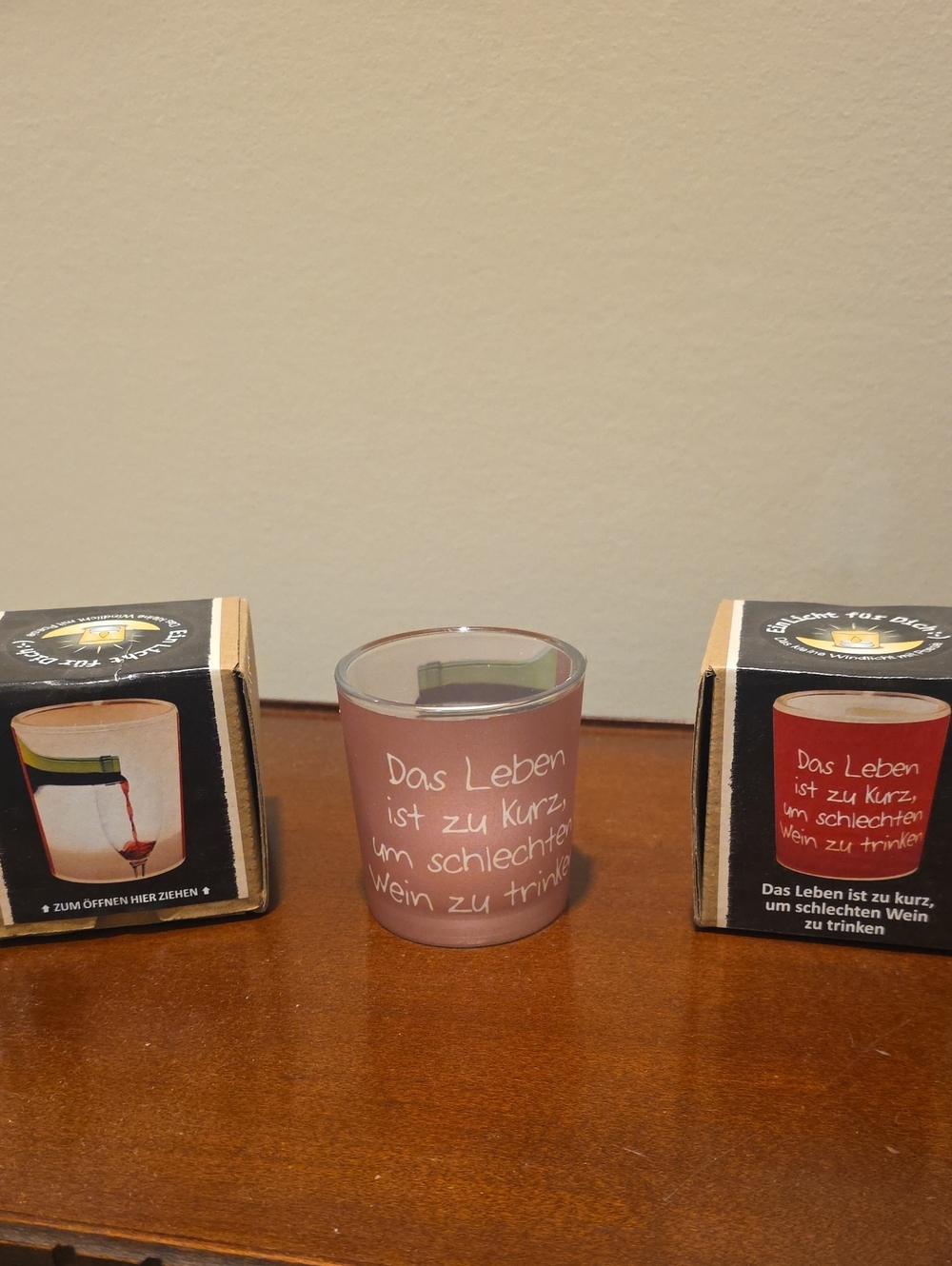NWOT Germam Glass Votive Candle Holder - Home Accents
